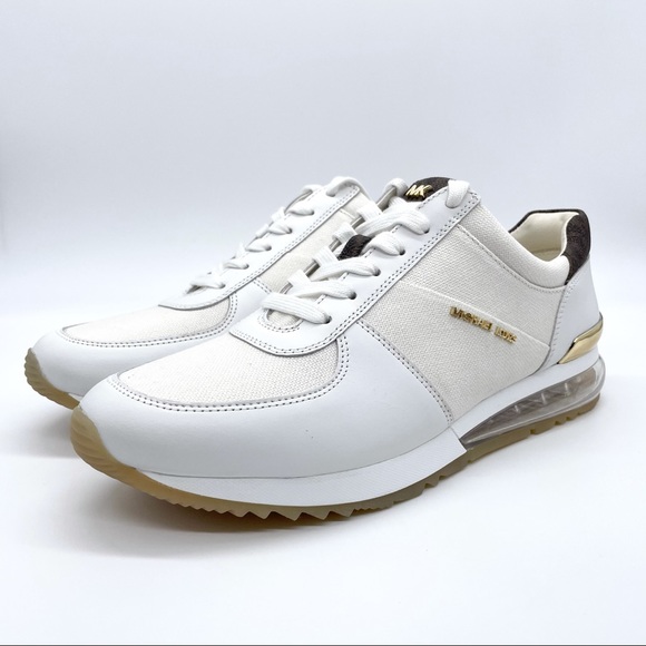 Michael Kors MK Allie Trainer Logo Print Sneakers - Picture 10 of 16